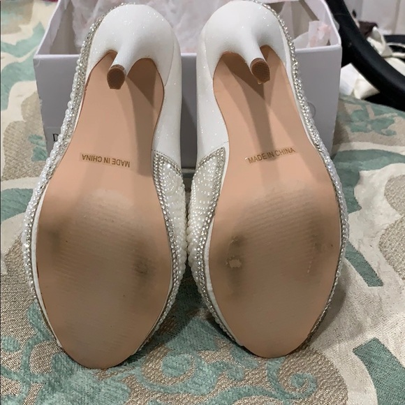David’s Bridal bridal heels - Picture 5 of 8